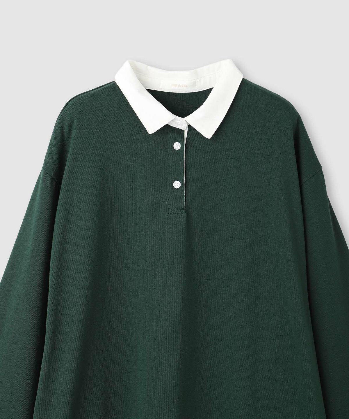 milli de l'air ラガーシャツワンピース レディース