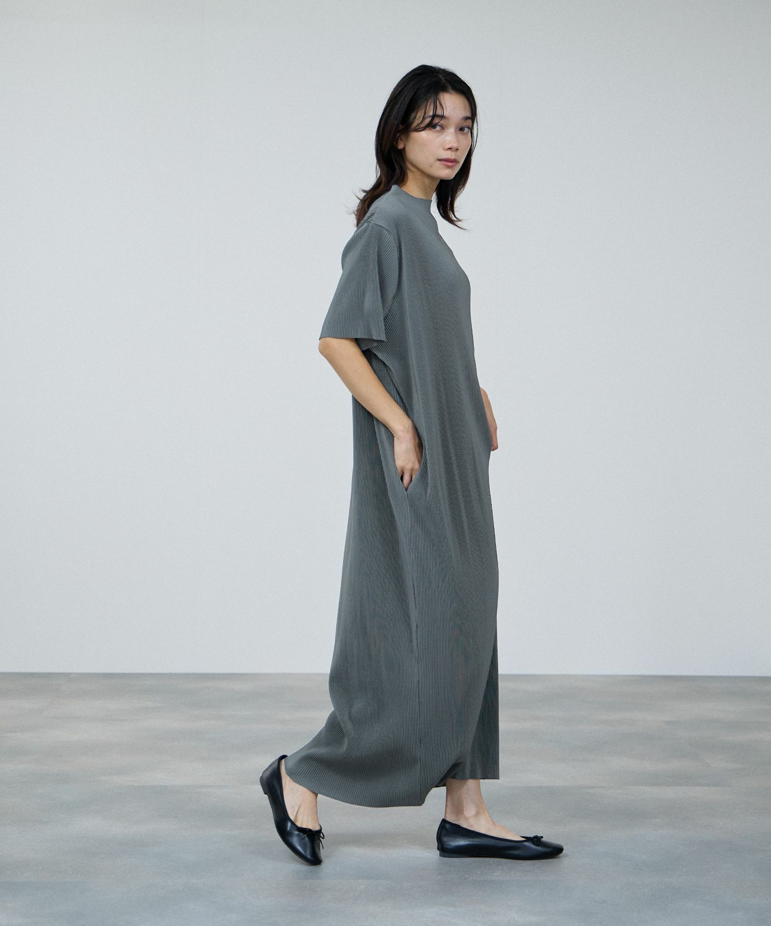 milli de l'air  セルフカットリブワンピース レディース商品画像-6