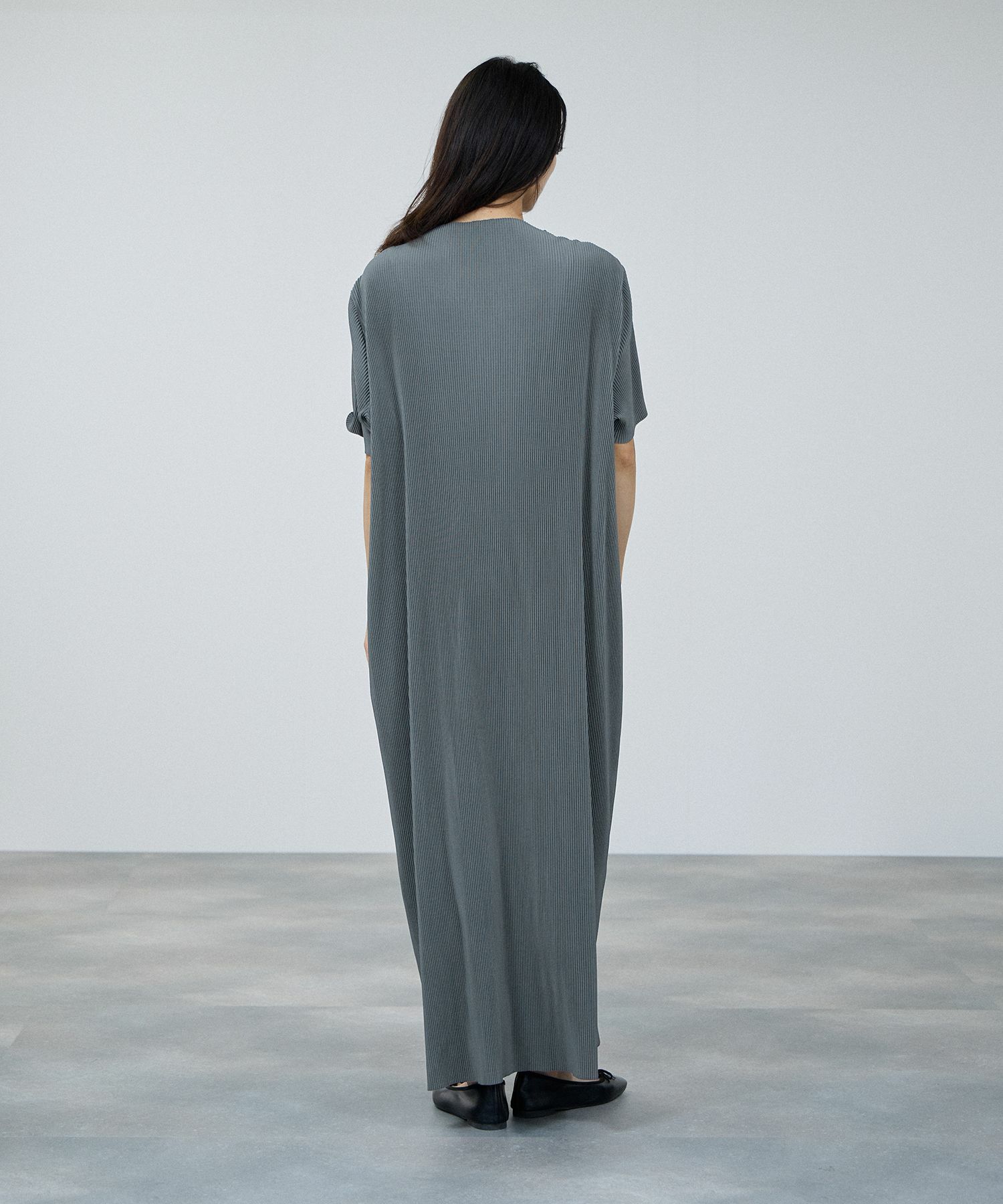 milli de l'air セルフカットリブワンピース レディース