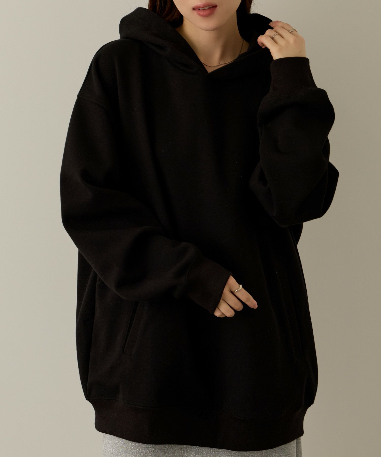 [値下げ]URBAN COLLECTION  ワイドスウェットパーカー メンズ商品サムネイル-2