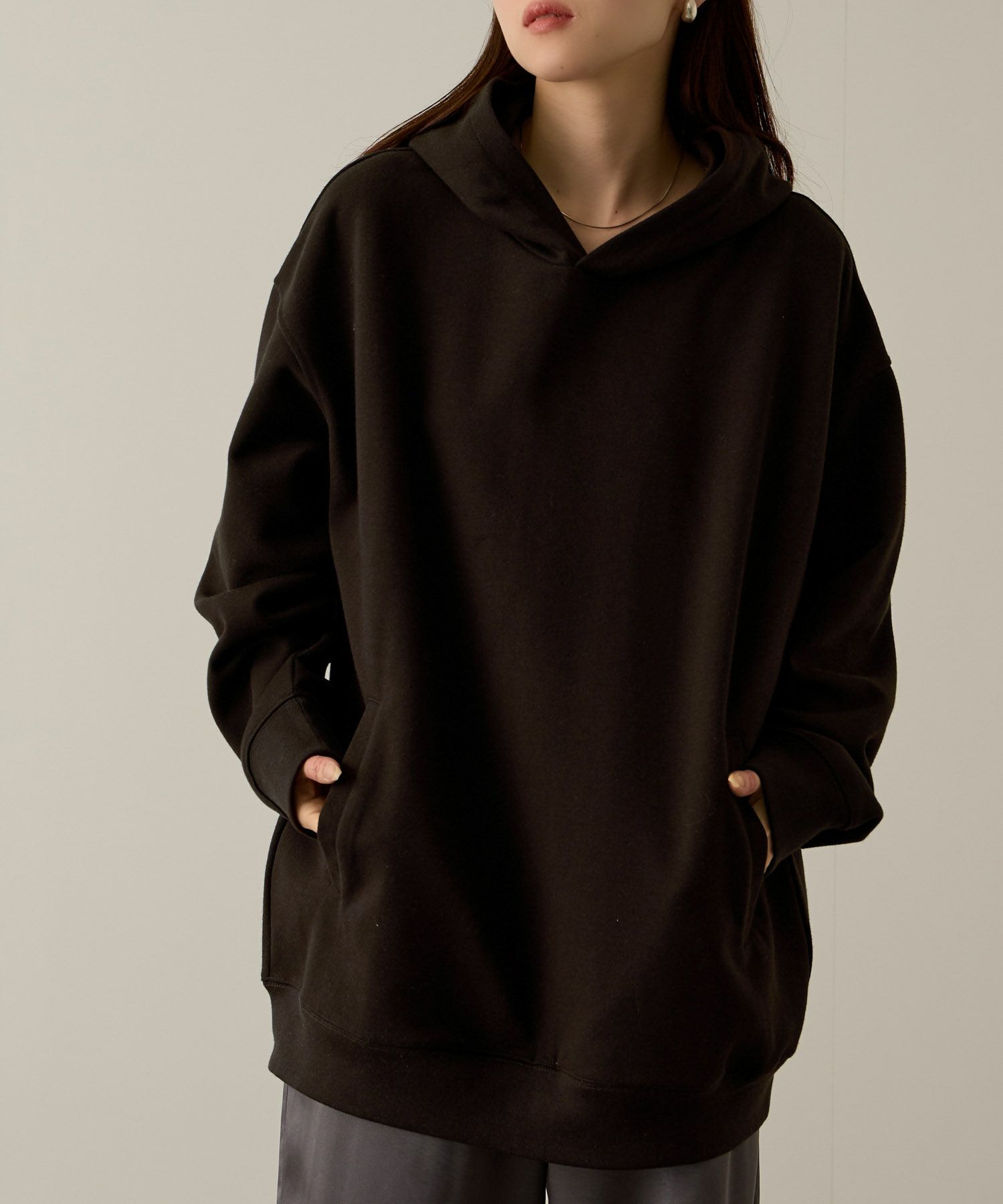 [値下げ]URBAN COLLECTION  ワイドスウェットパーカー メンズ商品画像-3