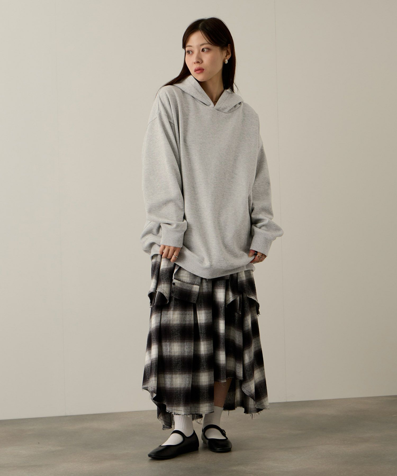 URBAN COLLECTION ワイドスウェットパーカー メンズ