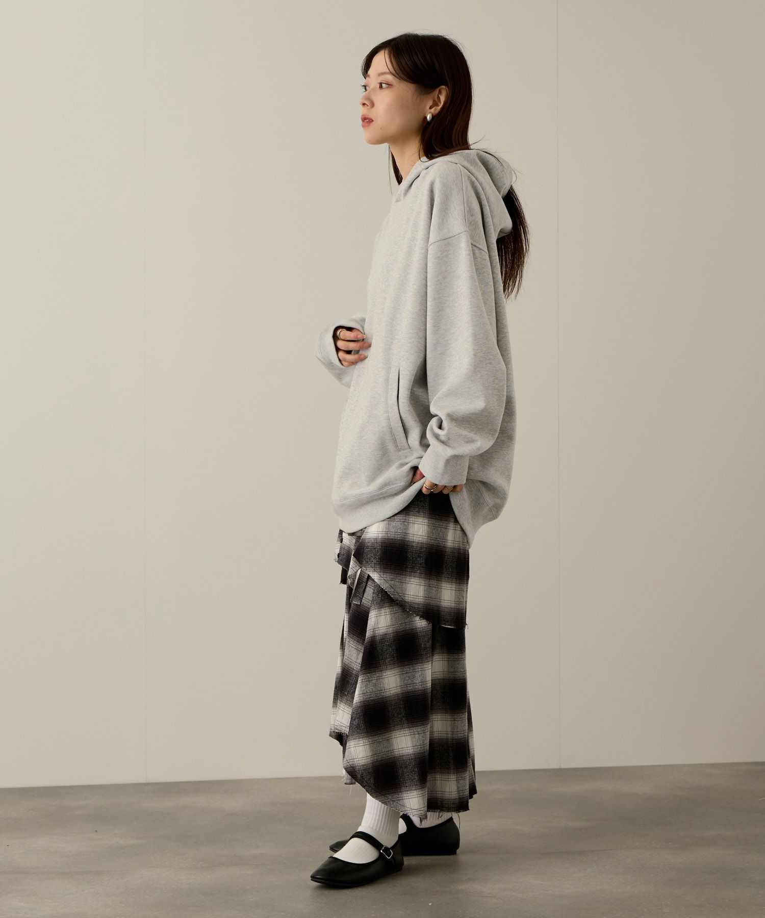 URBAN COLLECTION ワイドスウェットパーカー メンズ