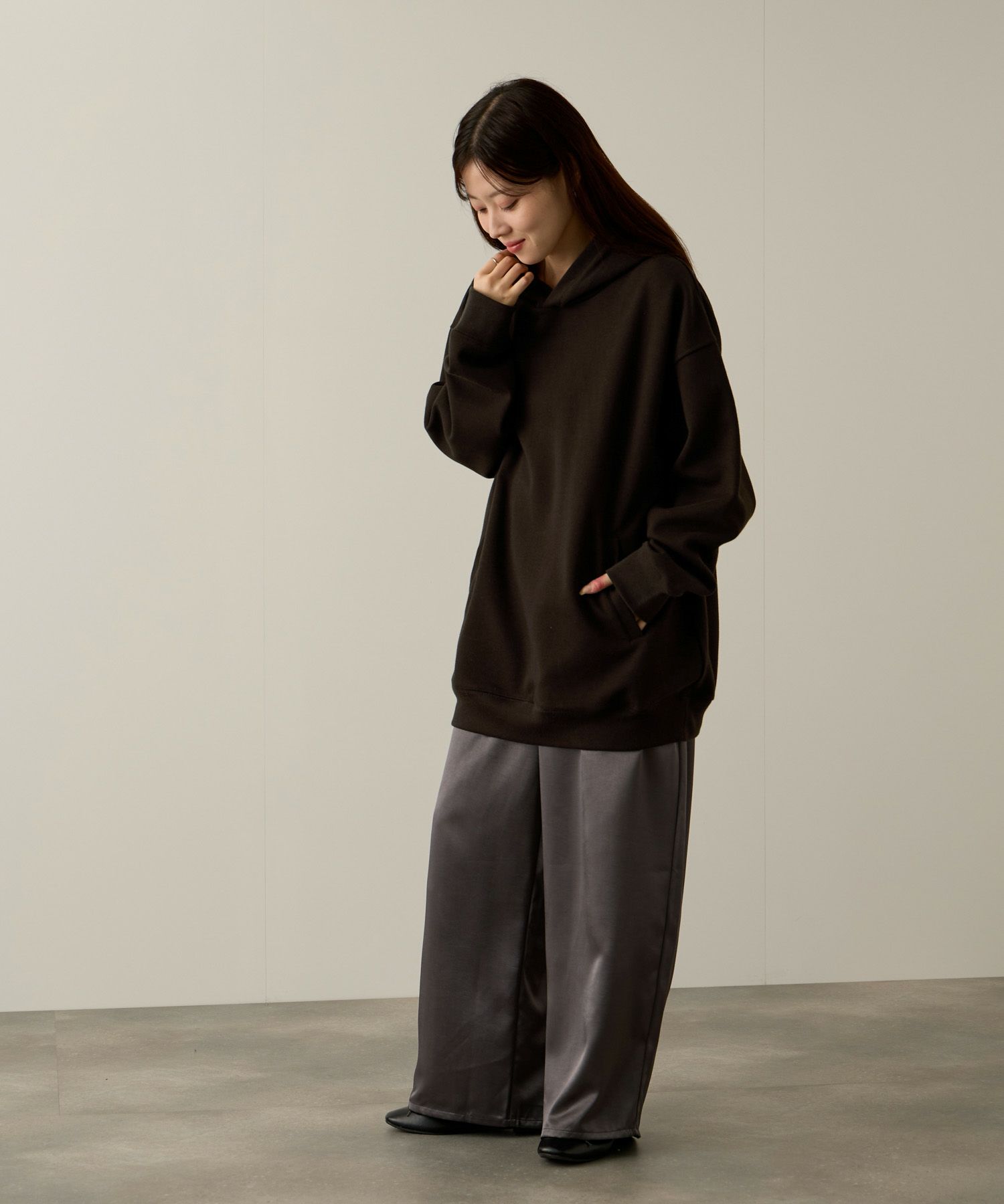 URBAN COLLECTION ワイドスウェットパーカー メンズ