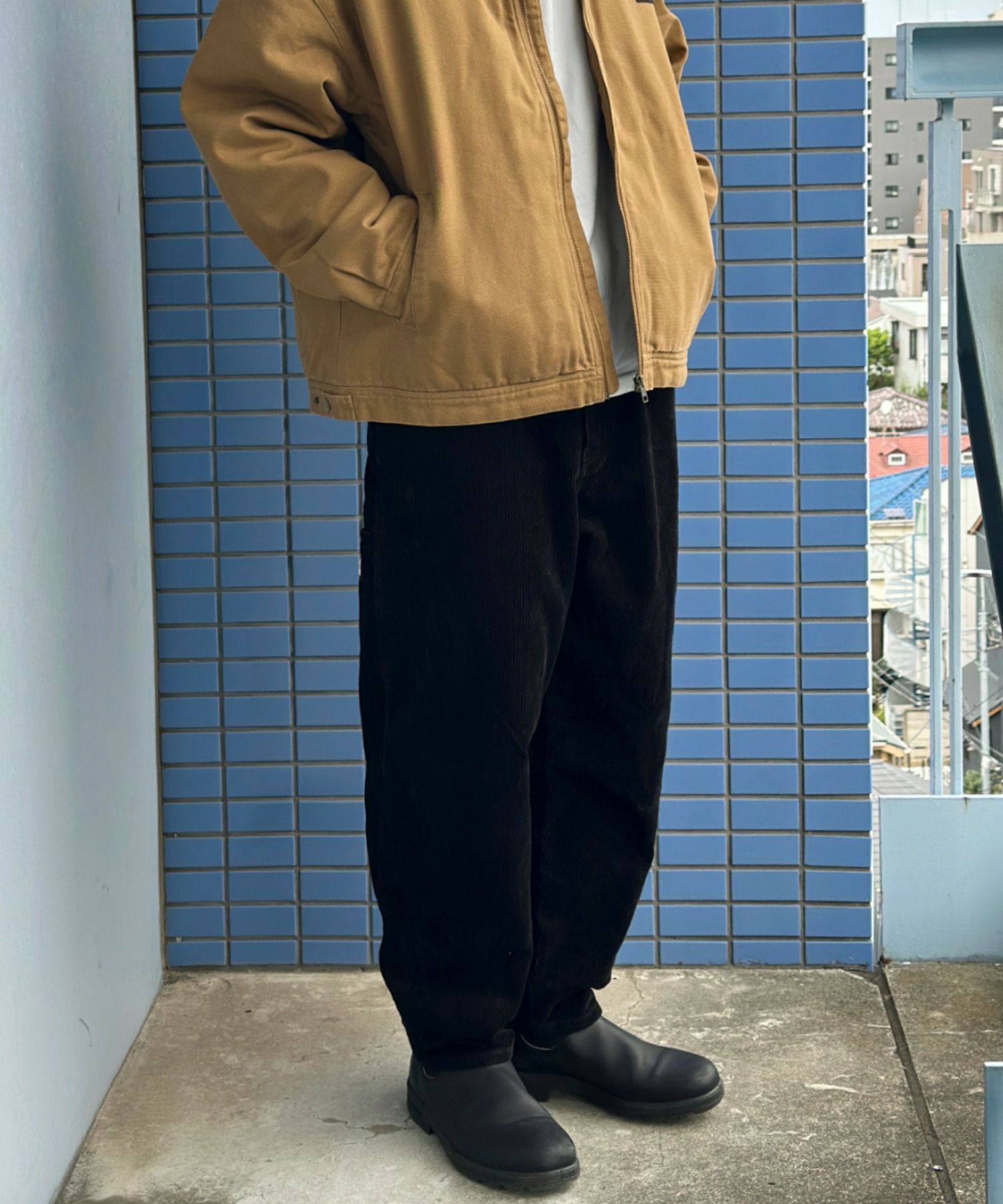 REDKAP コーデュロイバルーンパンツ メンズ