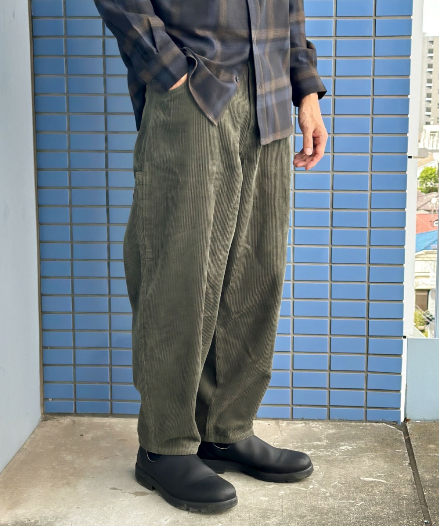 REDKAP コーデュロイバルーンパンツ メンズ