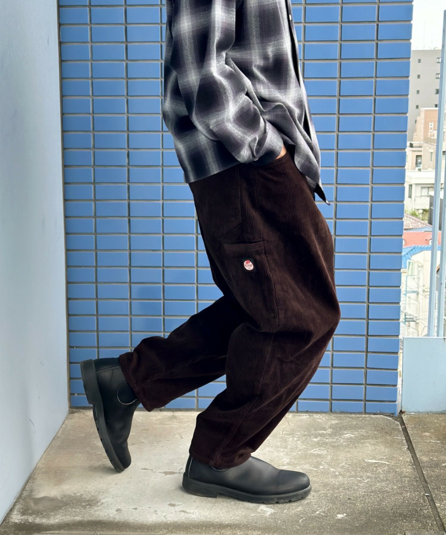 REDKAP コーデュロイバルーンパンツ メンズ