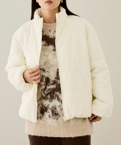 nAvy 撥水中綿ブルゾン レディース