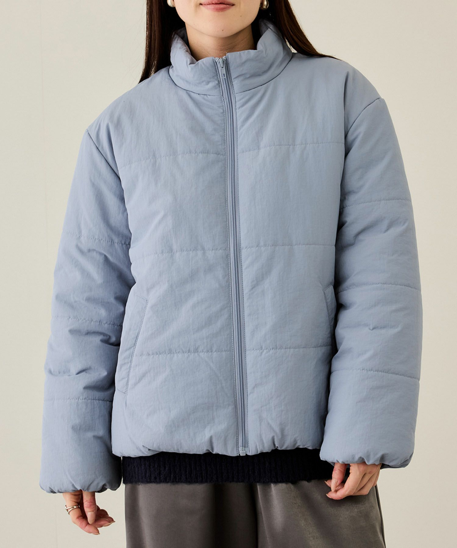 [最終さらに50%OFF]nAvy  撥水中綿ブルゾン レディース商品サムネイル-4