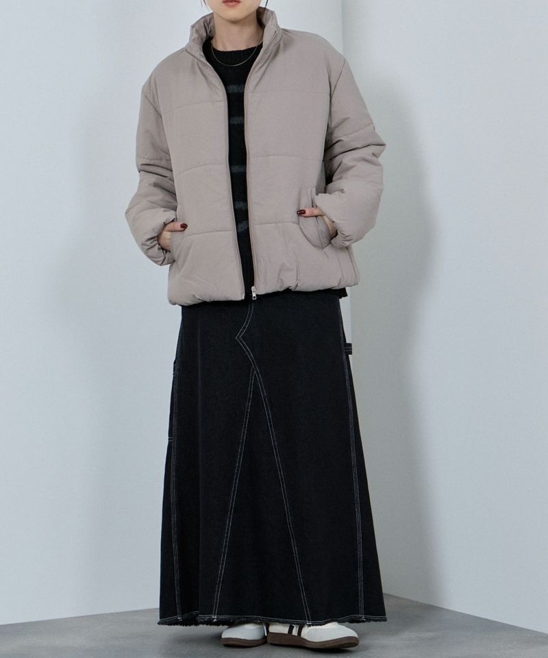 [値下げ]nAvy  撥水中綿ブルゾン レディース商品画像-20