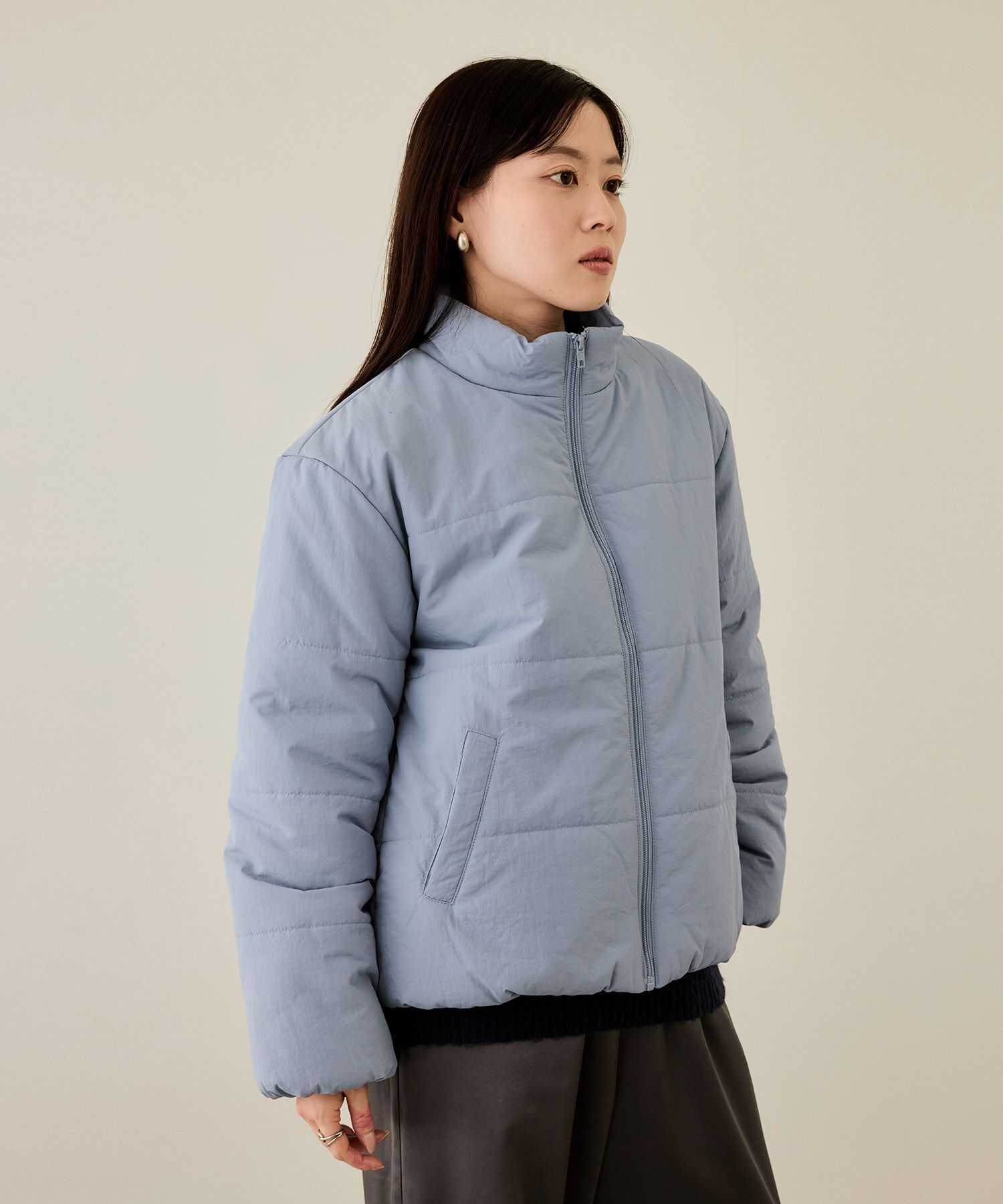 [値下げ]nAvy  撥水中綿ブルゾン レディース商品画像-22