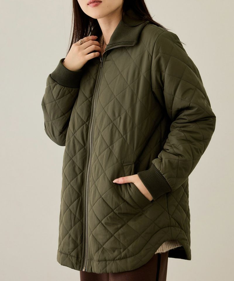 [最終さらに50%OFF]nAvy  グラムスキルトスタンドブルゾン レディース商品画像-1