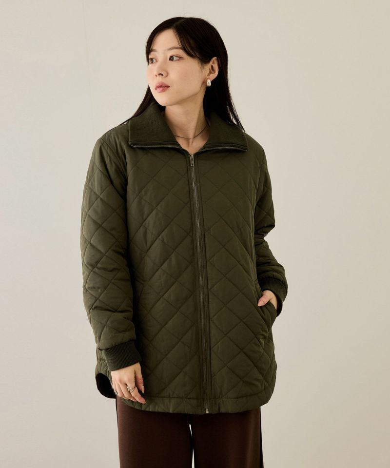 [最終さらに50%OFF]nAvy  グラムスキルトスタンドブルゾン レディース商品画像-4