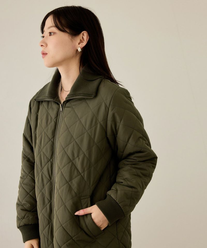 [最終さらに50%OFF]nAvy  グラムスキルトスタンドブルゾン レディース商品画像-5