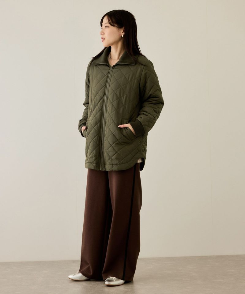 [最終さらに50%OFF]nAvy  グラムスキルトスタンドブルゾン レディース商品画像-7