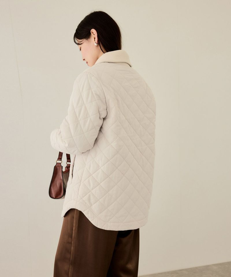 [最終さらに50%OFF]nAvy  グラムスキルトスタンドブルゾン レディース商品画像-9