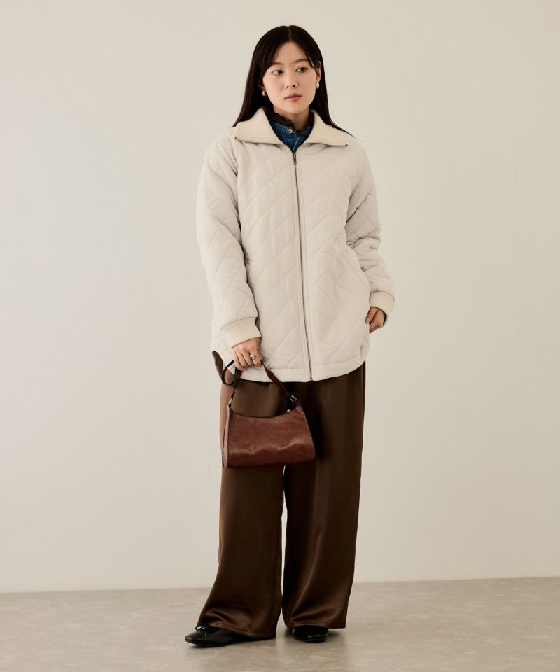 [最終さらに50%OFF]nAvy  グラムスキルトスタンドブルゾン レディース商品画像-10