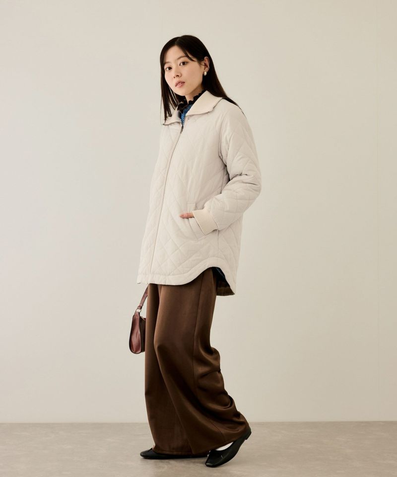 [最終さらに50%OFF]nAvy  グラムスキルトスタンドブルゾン レディース商品画像-11