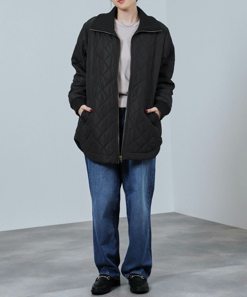 nAvy グラムスキルトスタンドブルゾン レディース商品画像-12