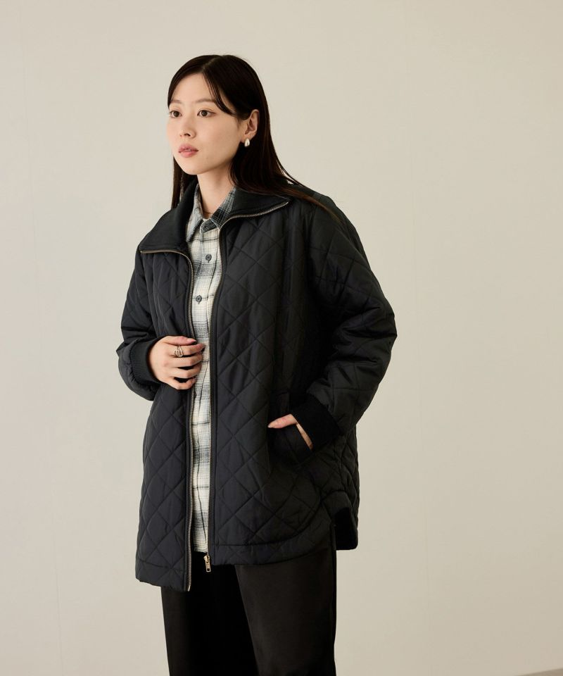 [値下げ]nAvy  グラムスキルトスタンドブルゾン レディース商品画像-12