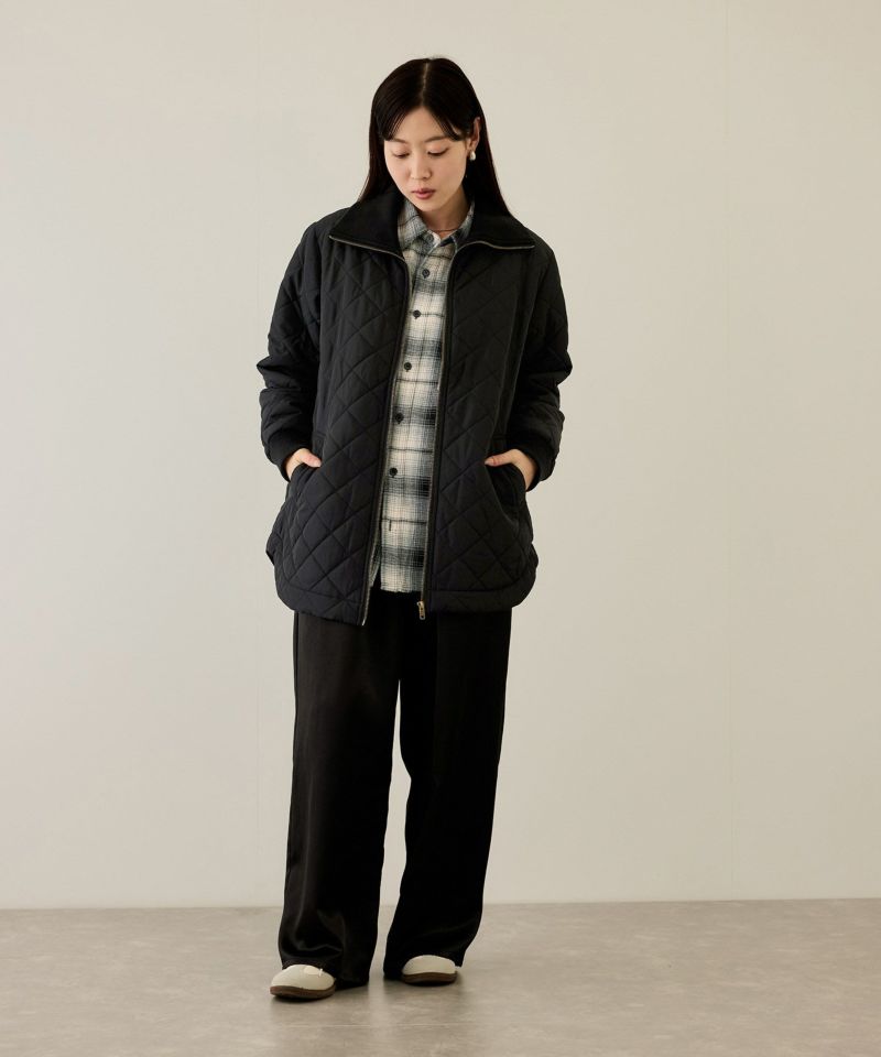 [最終さらに50%OFF]nAvy  グラムスキルトスタンドブルゾン レディース商品画像-14