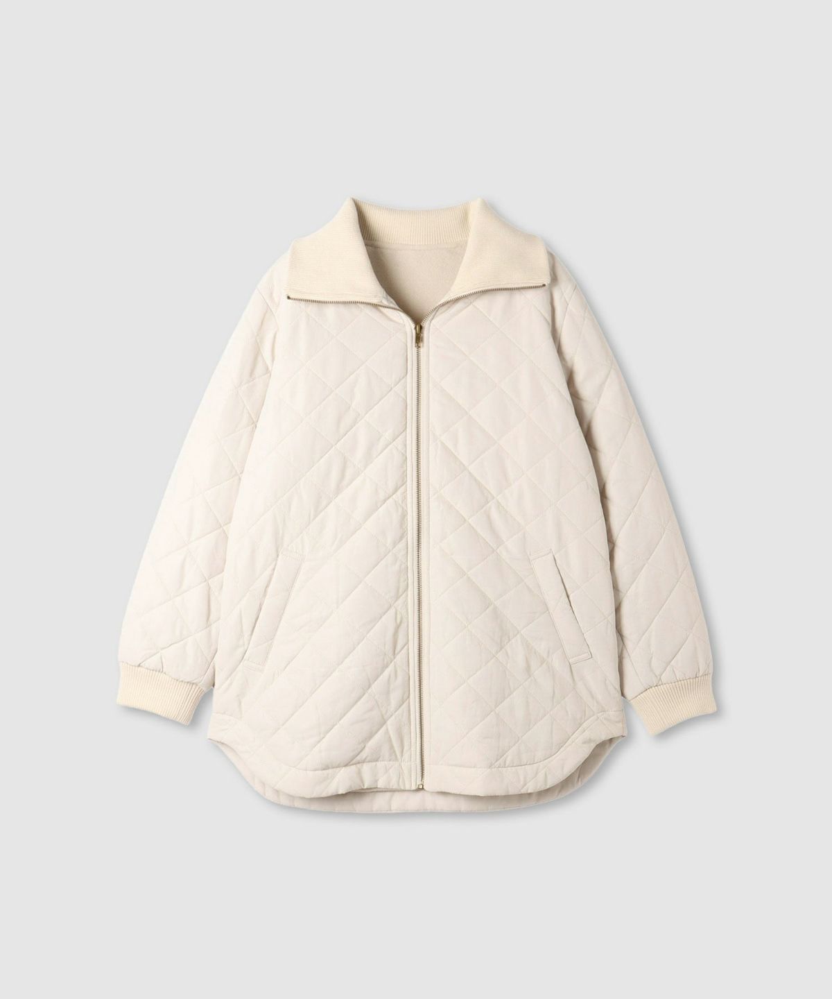 nAvy グラムスキルトスタンドブルゾン レディース