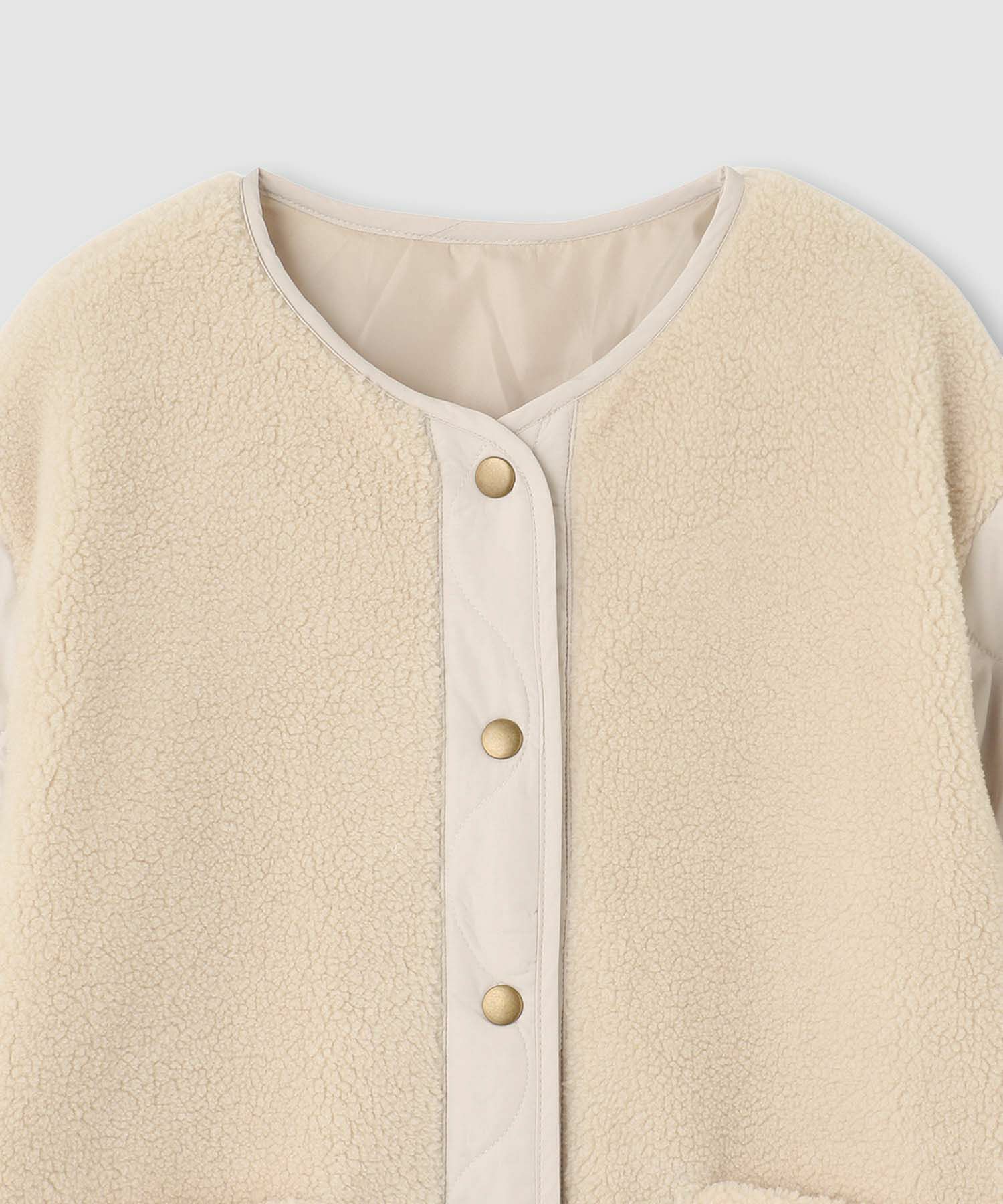 [値下げ]nAvy  グラムスキルトボア切替コート レディース商品画像-19