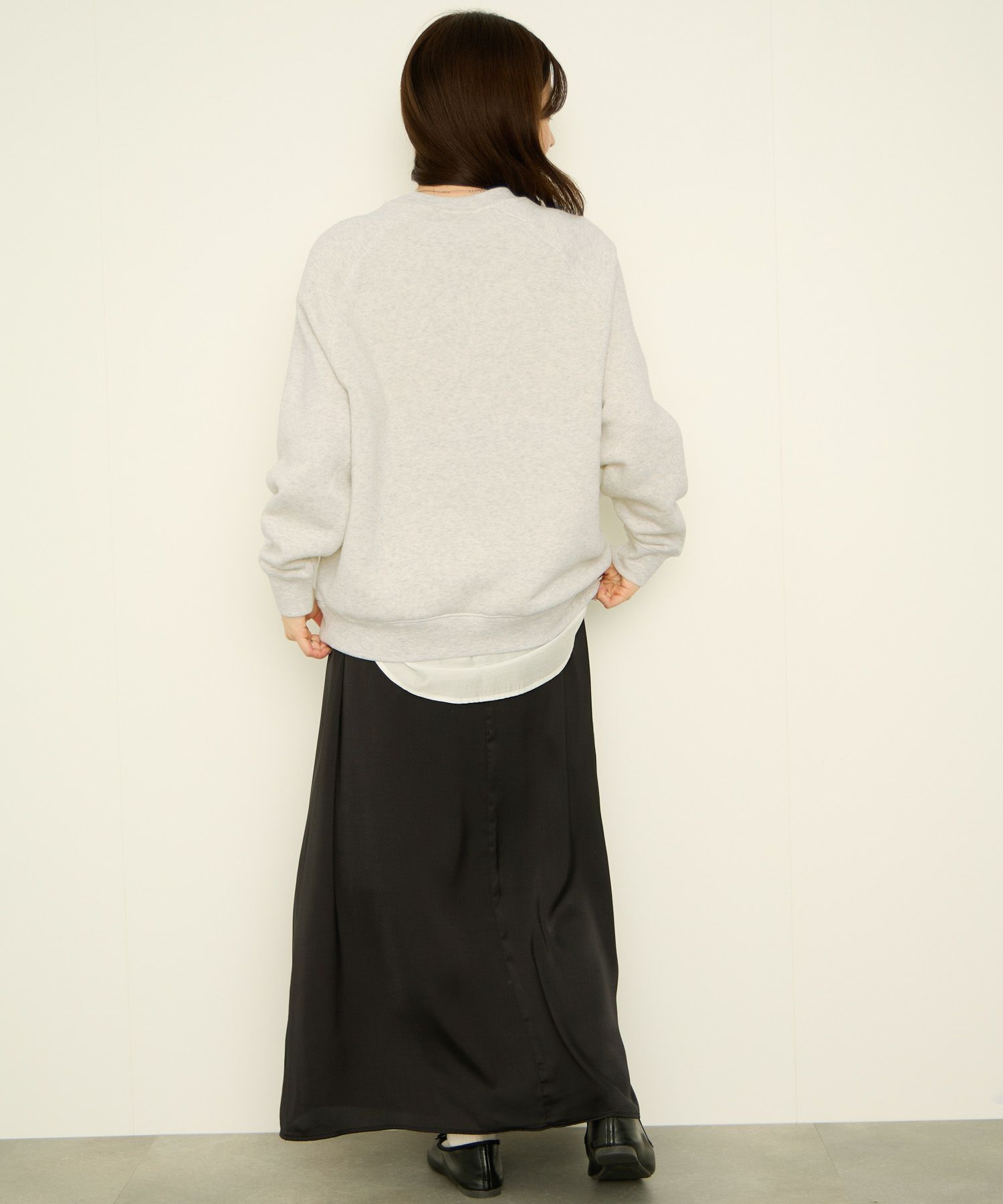 nAvy 裏シャギーラグラントレーナー レディース商品画像-9