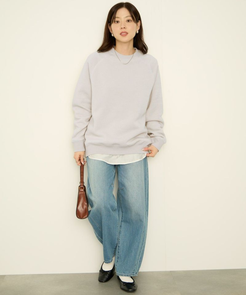 [値下げ]nAvy 裏シャギーラグラントレーナー レディース商品画像-11