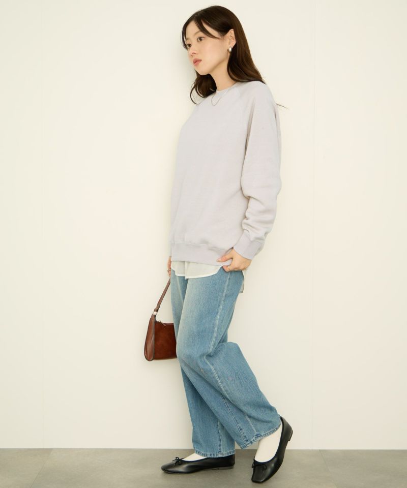 [値下げ]nAvy 裏シャギーラグラントレーナー レディース商品画像-12