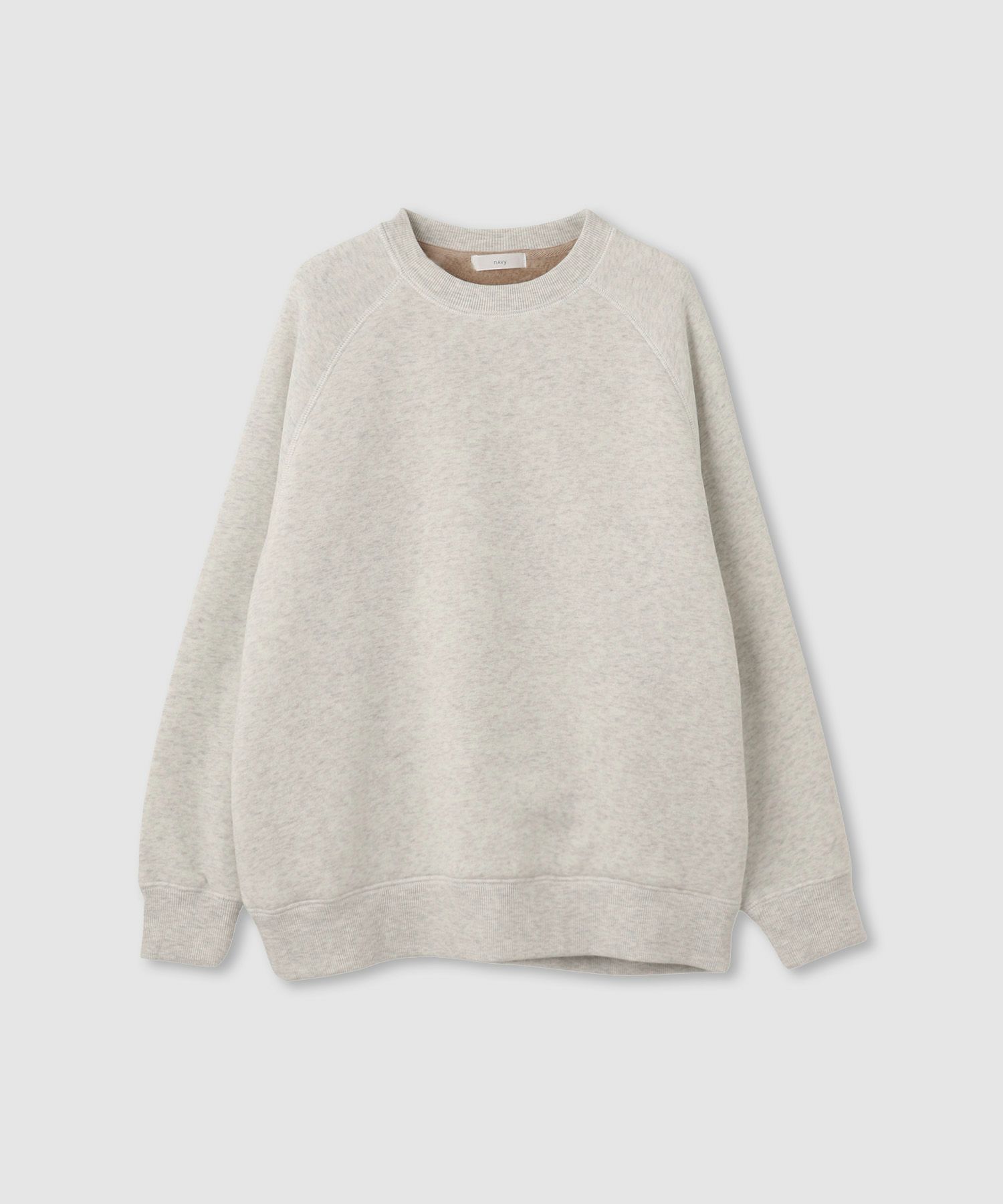 nAvy 裏シャギーラグラントレーナー レディース