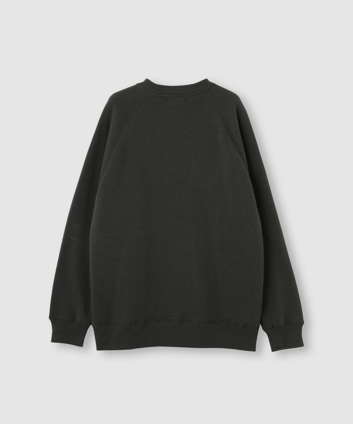 CONVERSE フロントシューズ刺繍裏シャギートレーナー レディース