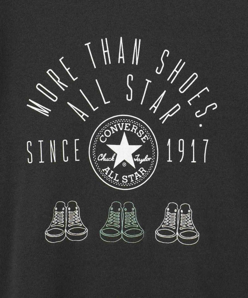 [値下げ]CONVERSE  フロントシューズ刺繍裏シャギートレーナー レディース商品画像-8