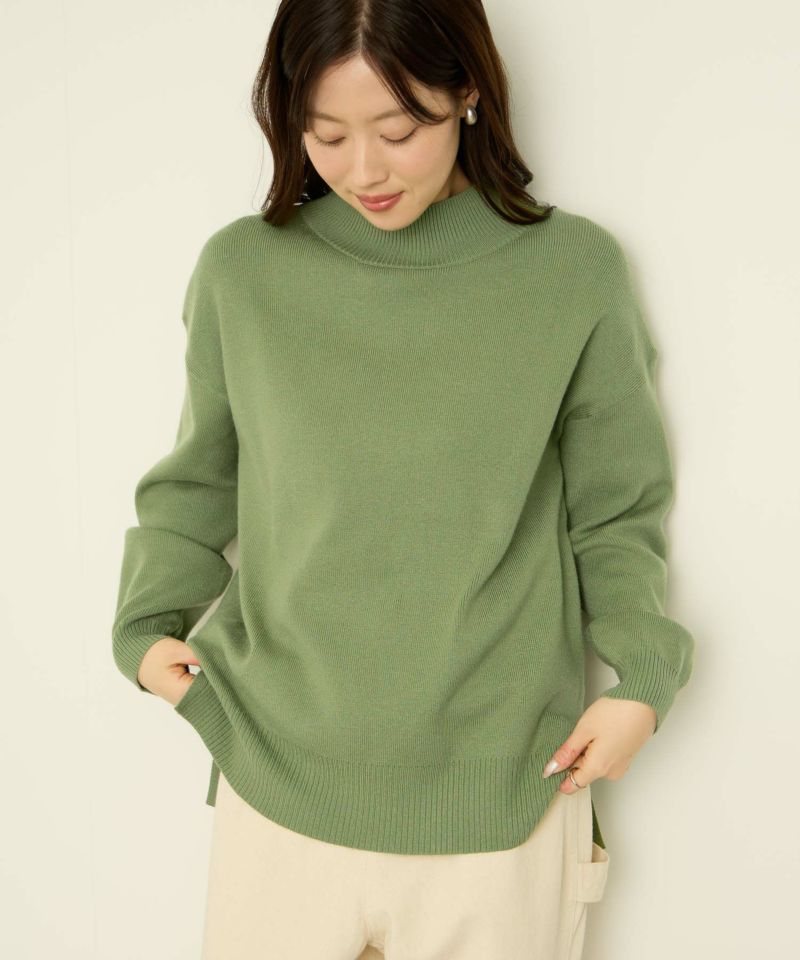 ハイネックプルオーバー レディース商品画像-1