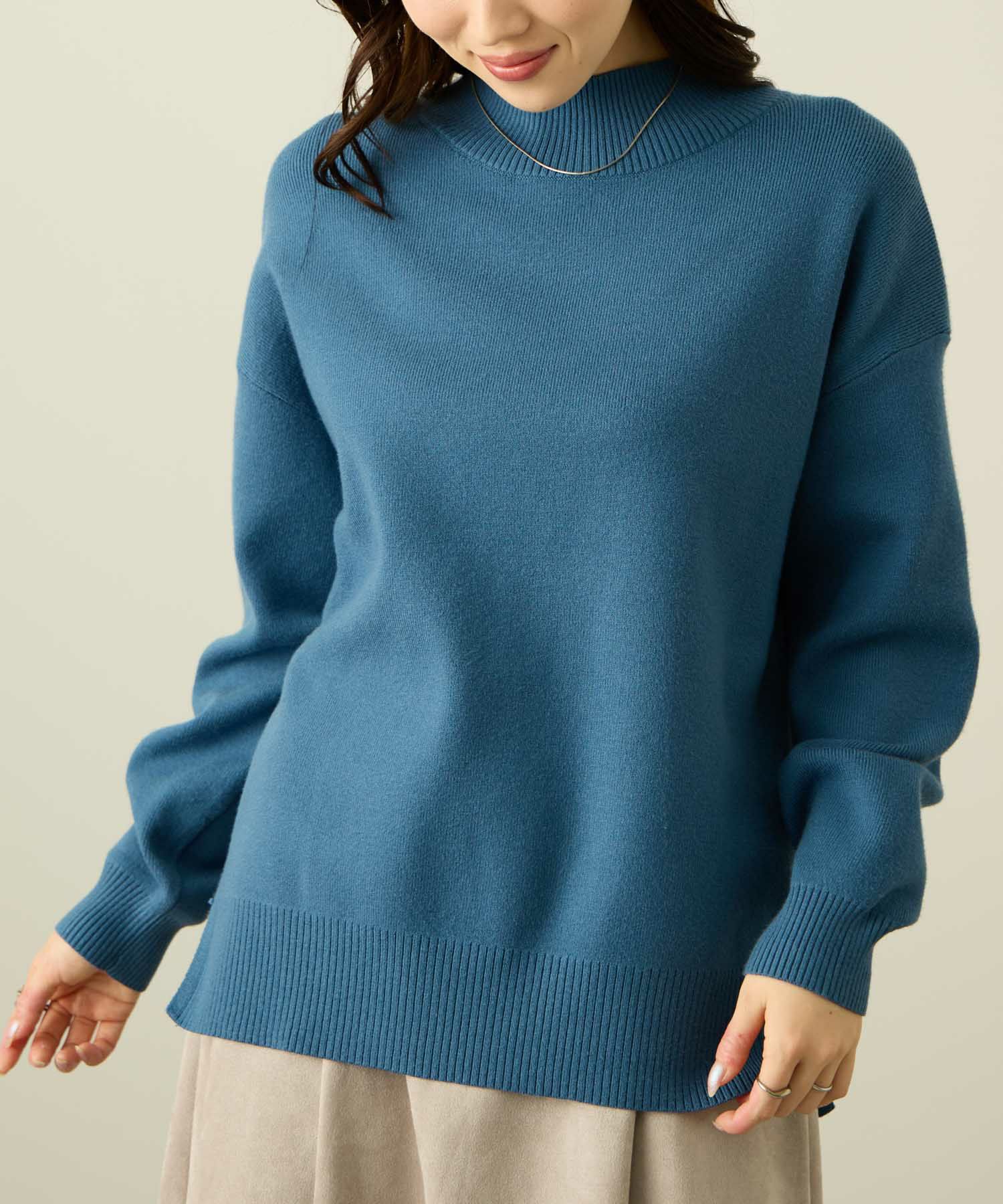 ハイネックプルオーバー レディース商品画像-2