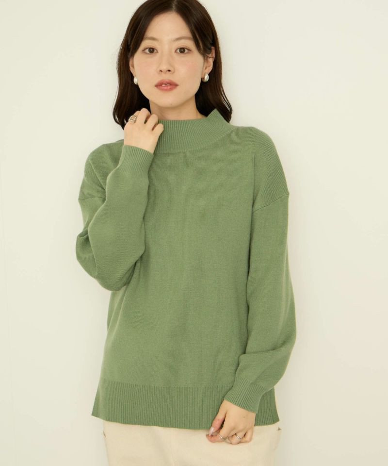 ハイネックプルオーバー レディース商品画像-4