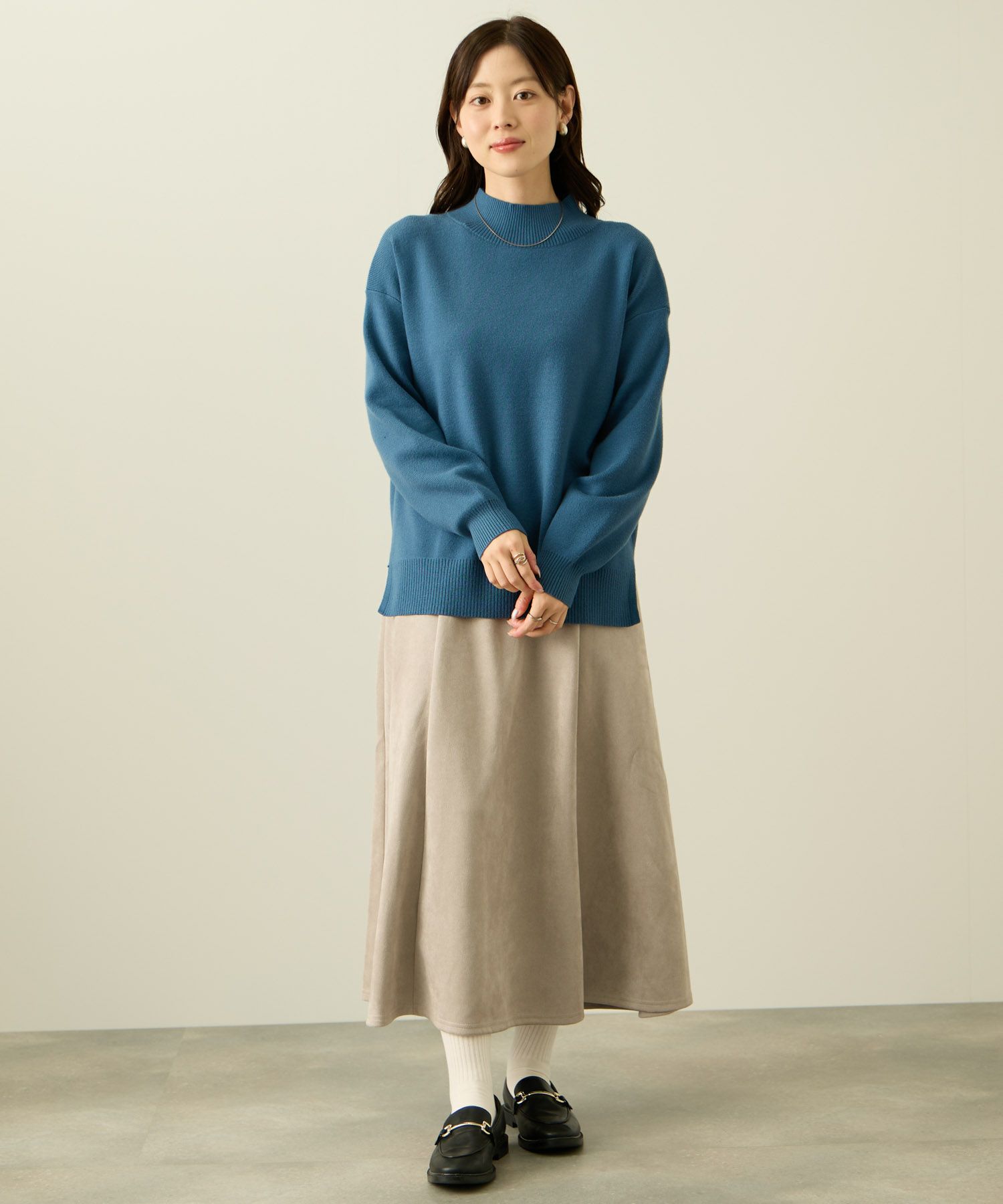 ハイネックプルオーバー レディース商品画像-9
