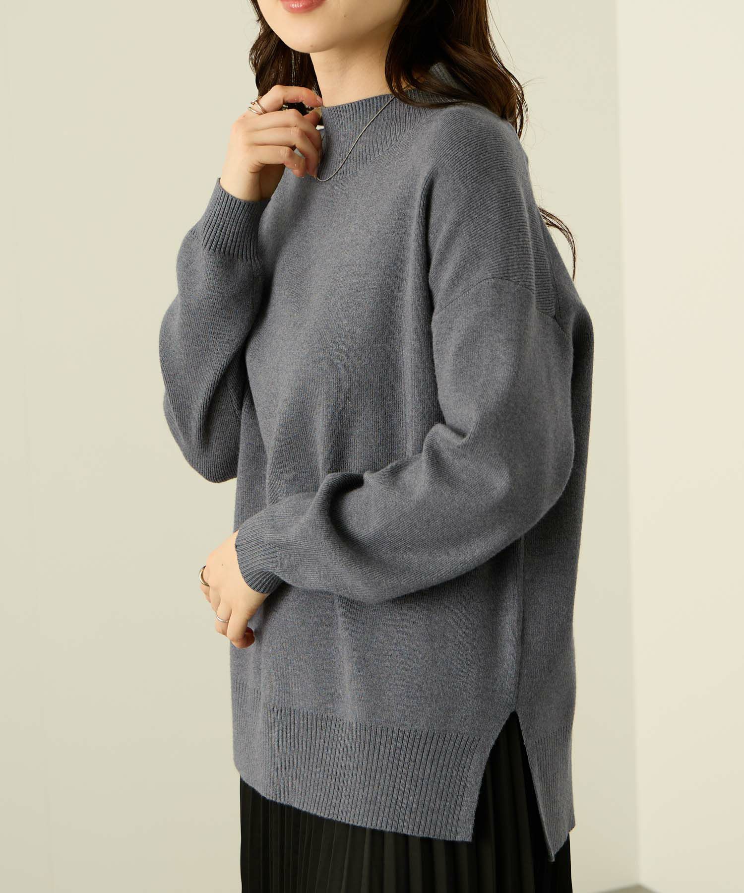 ハイネックプルオーバー レディース商品画像-10