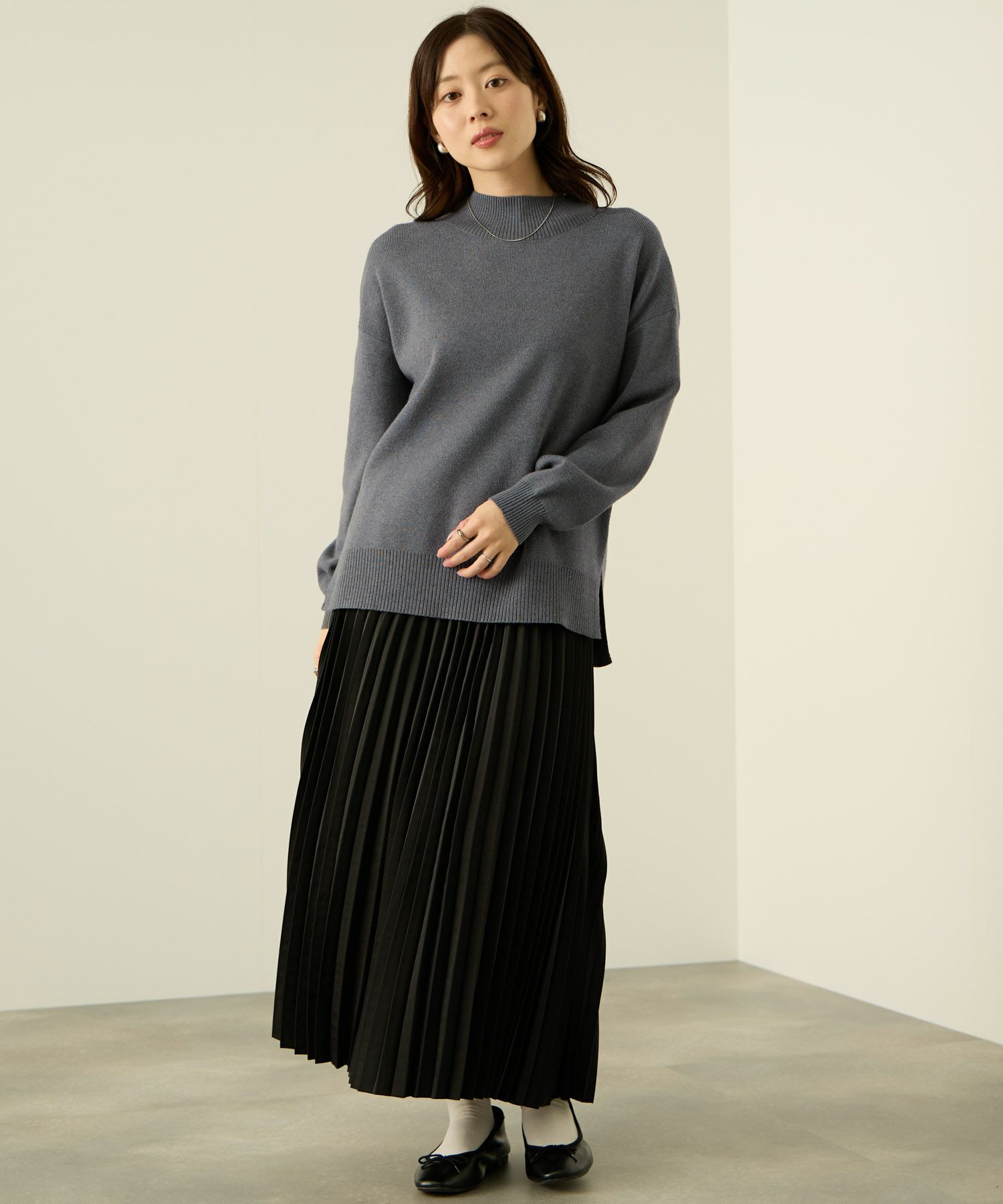 ハイネックプルオーバー レディース商品画像-11