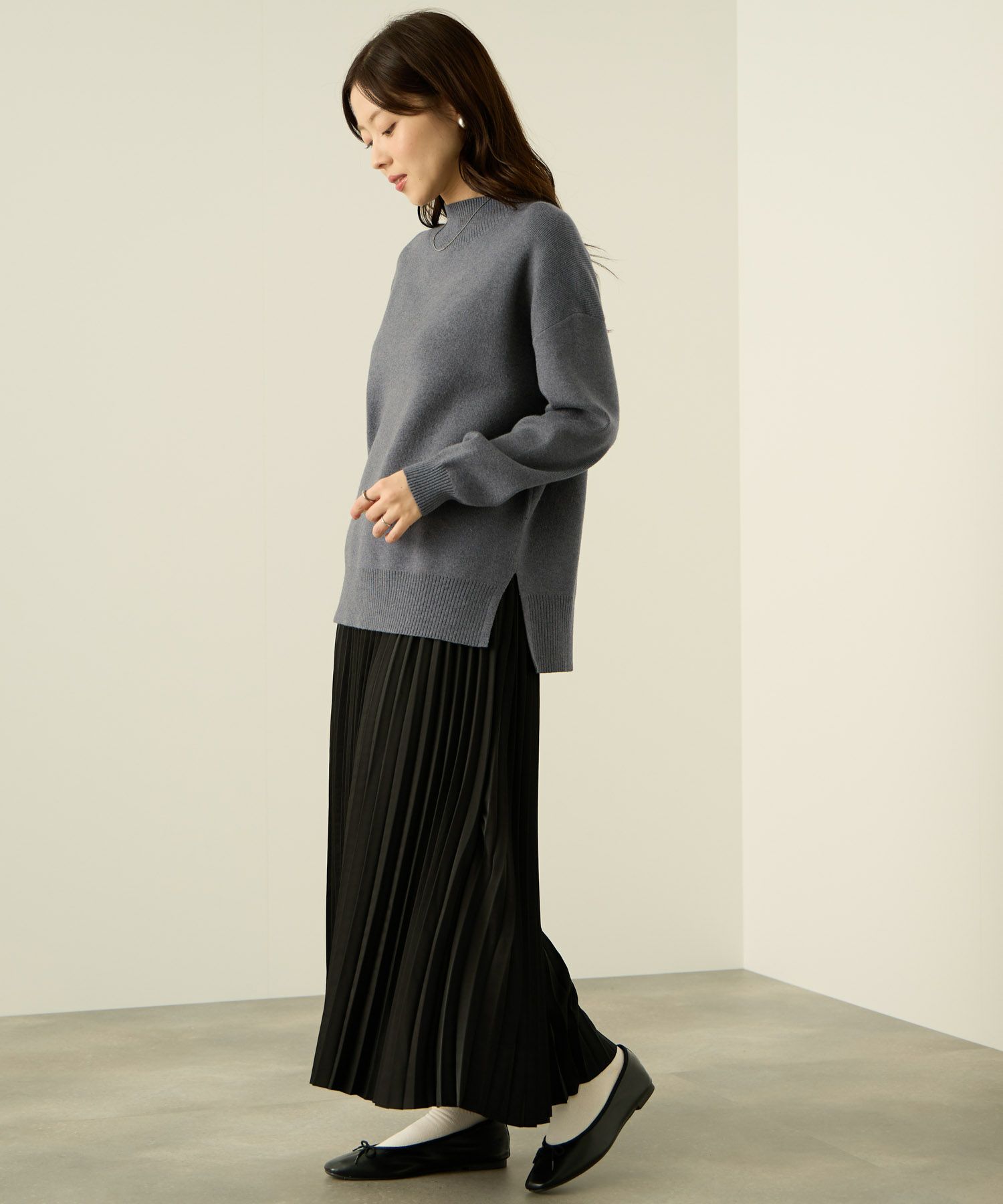 ハイネックプルオーバー レディース商品画像-12