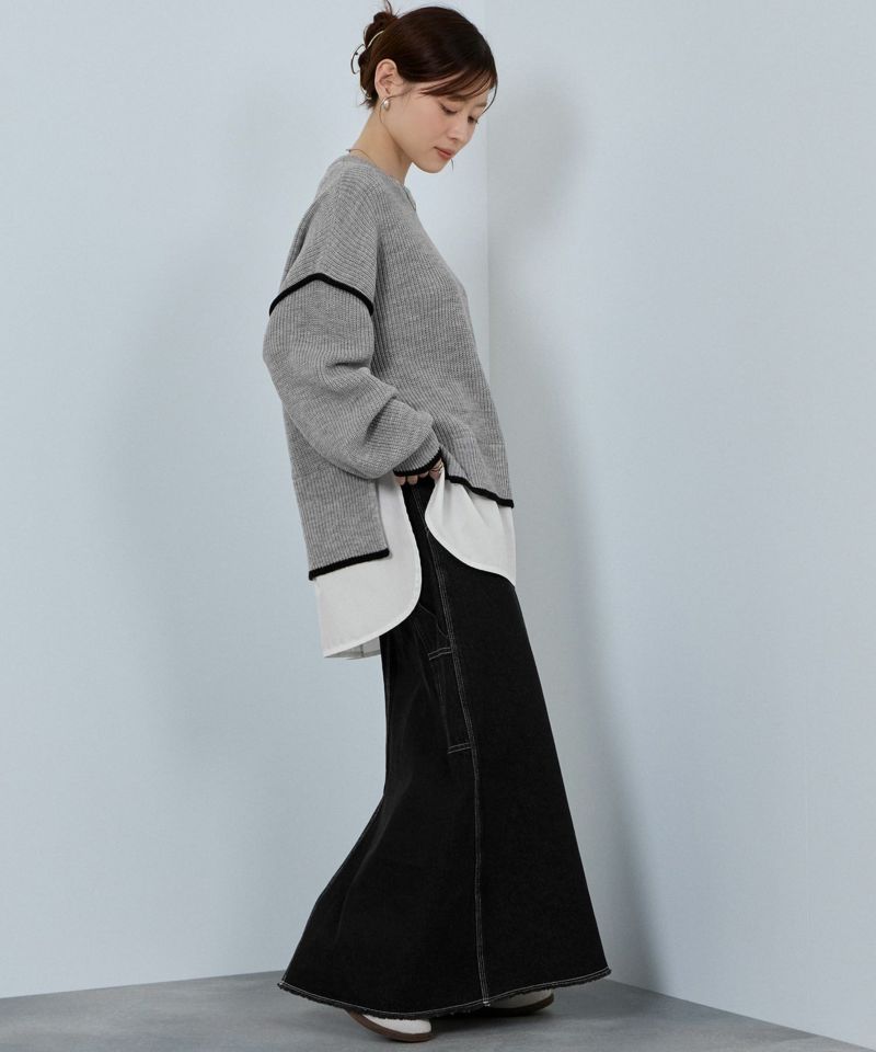 nAvy  時短 クルーニット レディース商品画像-12