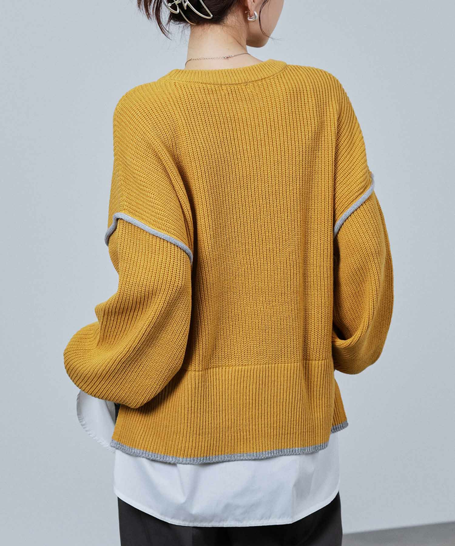 nAvy 時短 クルーニット レディース