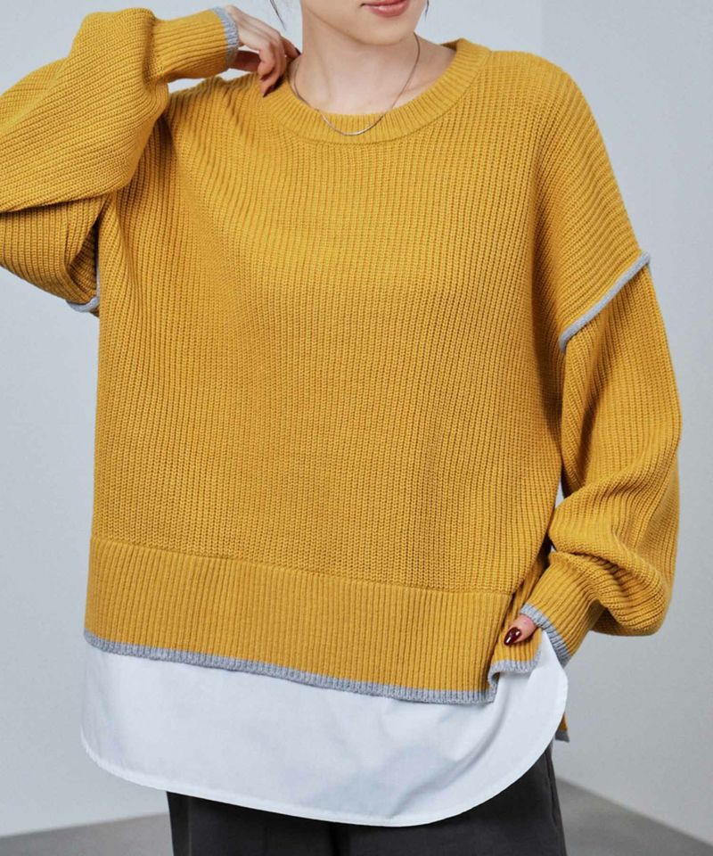 nAvy  時短 クルーニット レディース商品画像-19