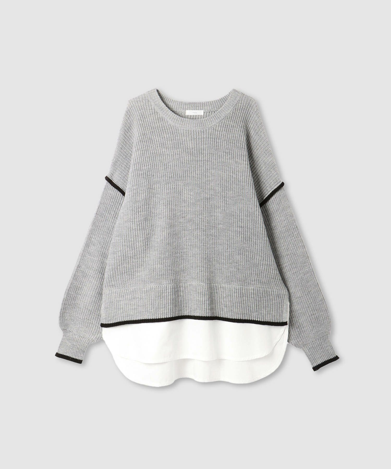 nAvy 時短 クルーニット レディース