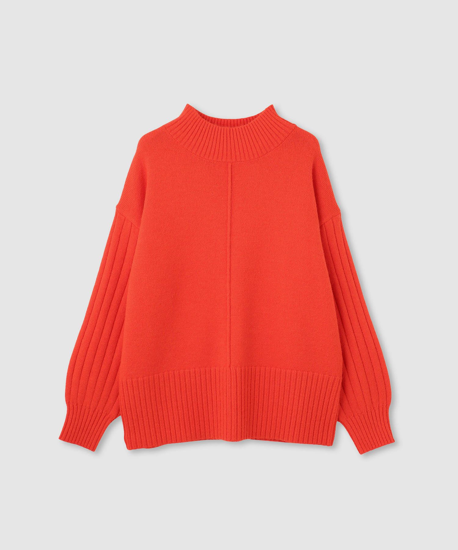 [さらに50%OFF]nAvy もちり もちもち ハイネックニット レディース商品画像-4