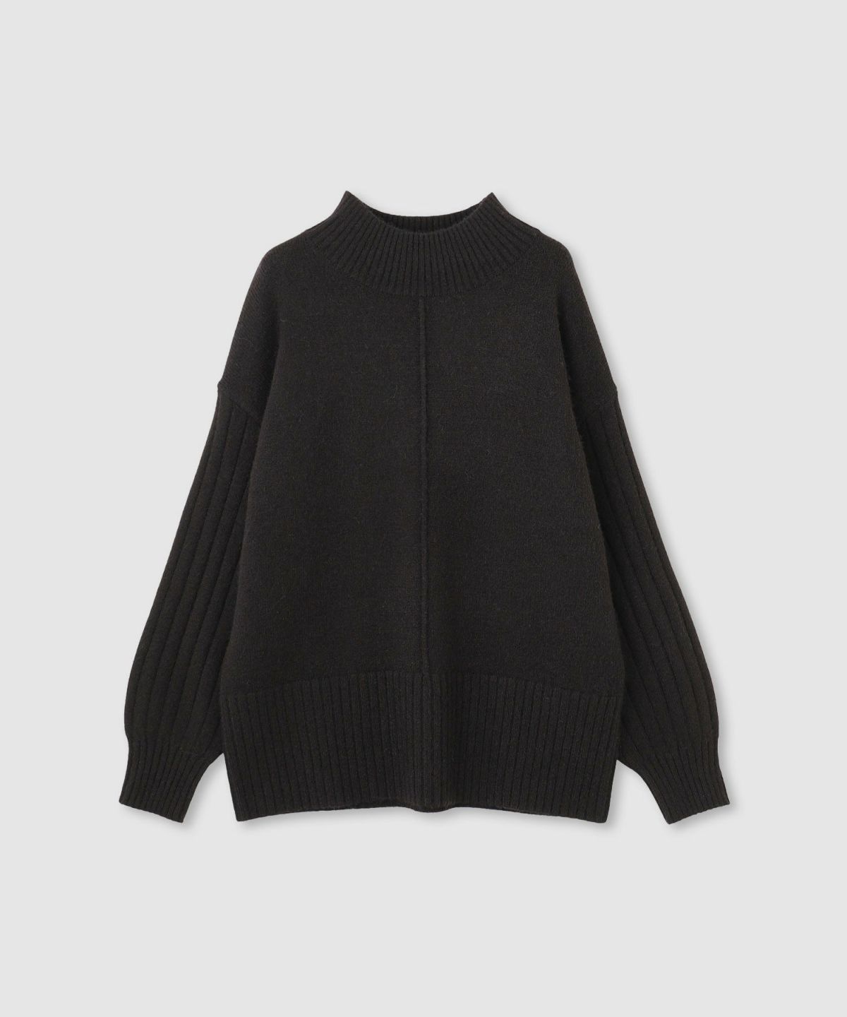 nAvy もちり もちもち ハイネックニット レディース