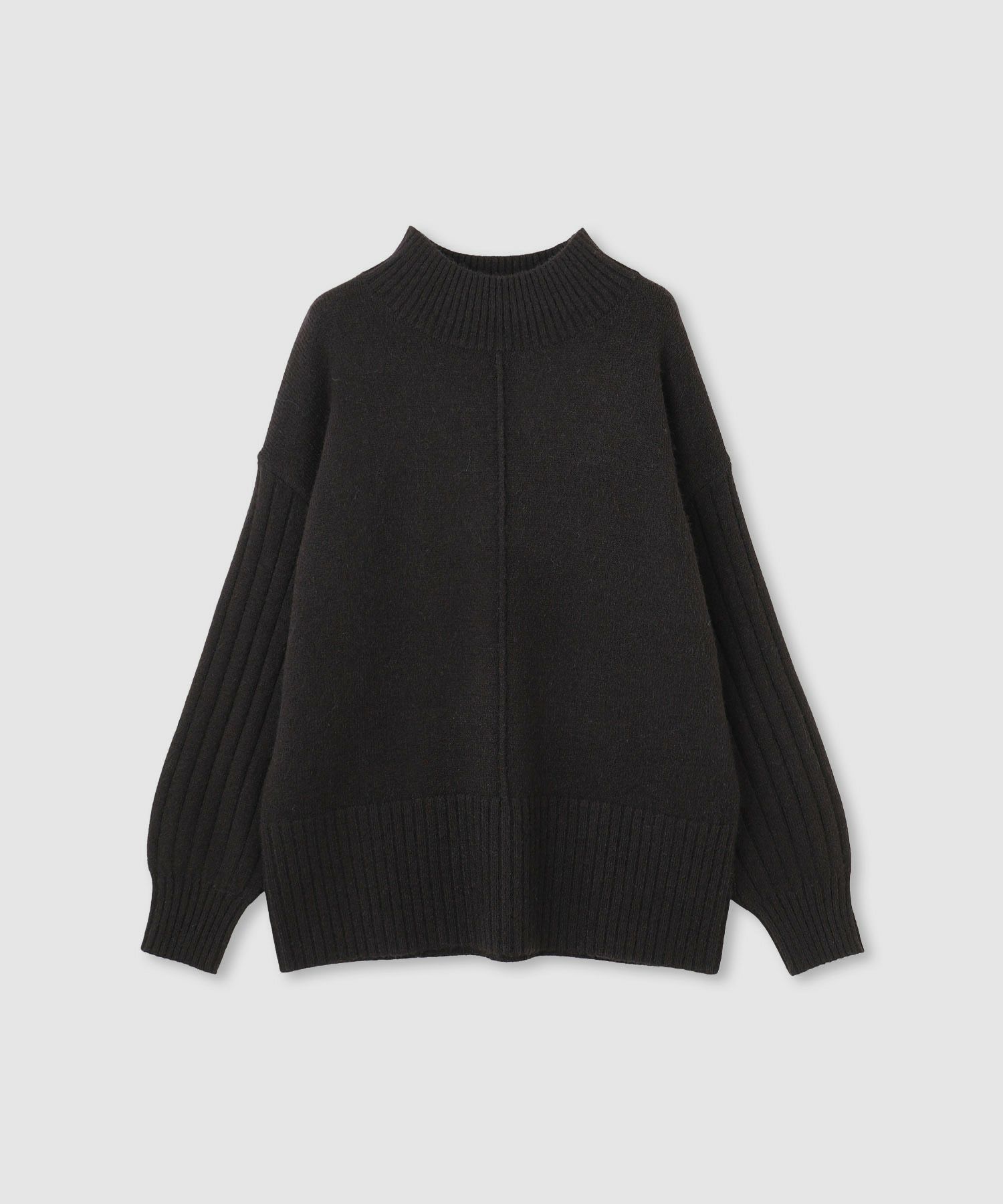 nAvy もちり もちもち ハイネックニット レディース