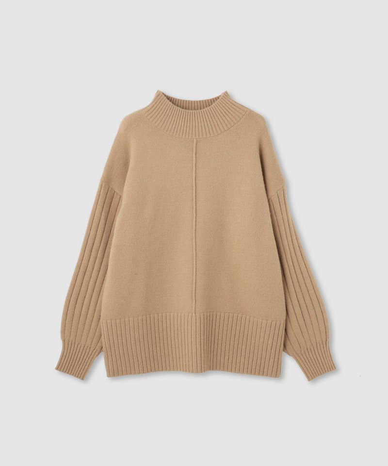 nAvy もちり もちもち ハイネックニット レディース商品画像-19