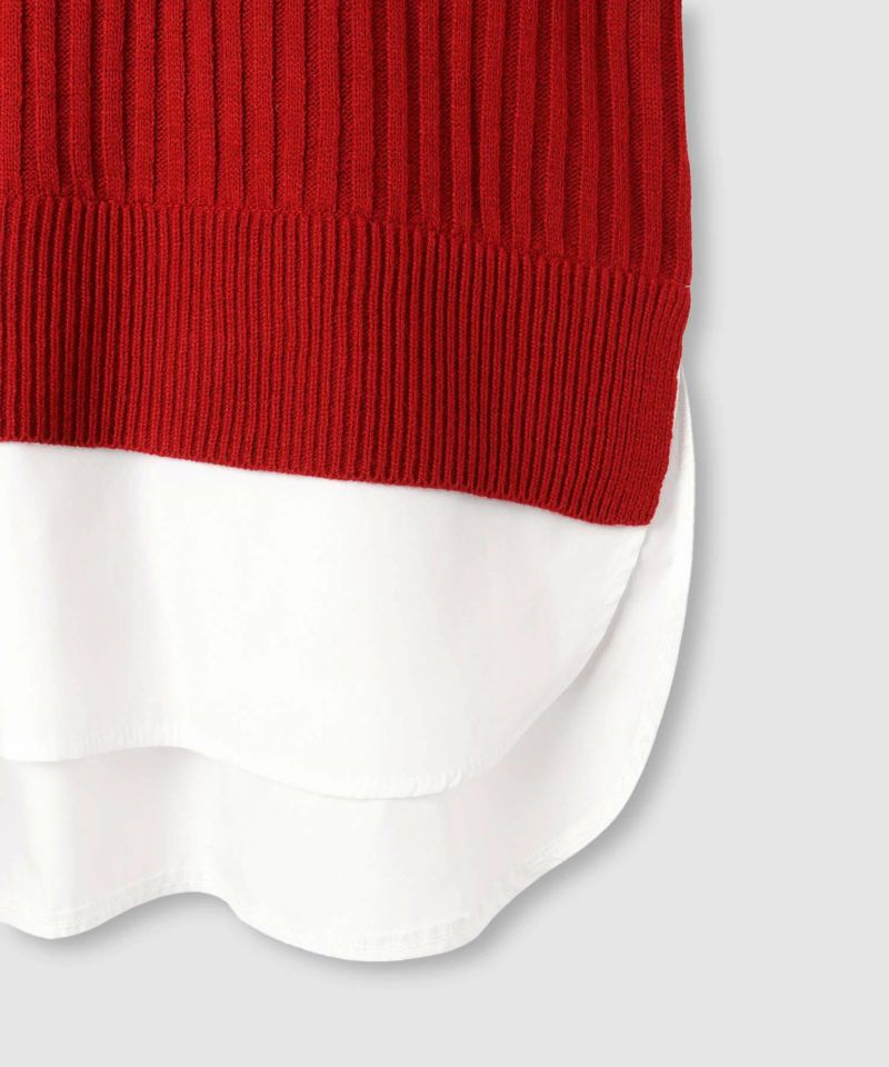 nAvy  時短 ボタンハイネックニット レディース商品画像-28