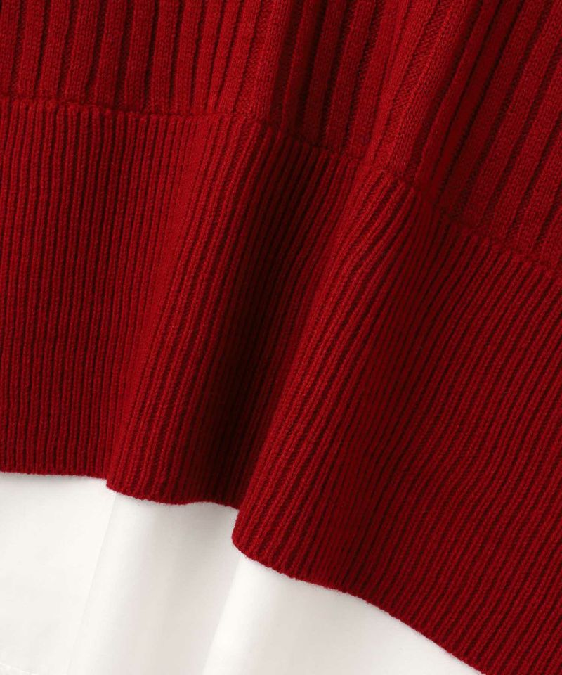 nAvy 時短 ボタンハイネックニット レディース商品画像-29